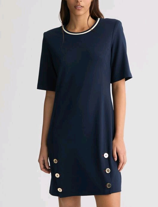 liu jo vestitino Abito corto con bottoni ta5292js182