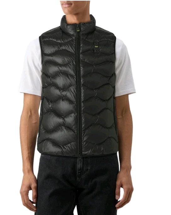 blauer gilet lux02230-005958