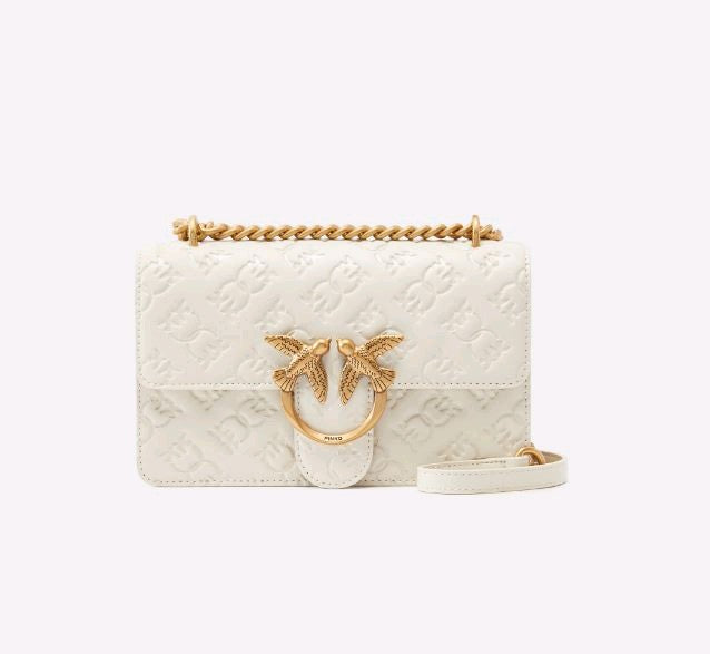 pinko tracolla Love Bag con logo imprimè 100074 a1yb