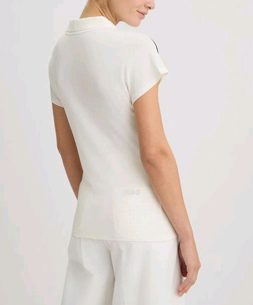 liu jo t-shirt in piquet ta5183j4883