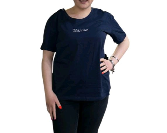 blauer t-shirt blu maniche corte ldh02374-006842