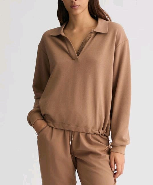 liu jo felpa con strass ta5047fs000