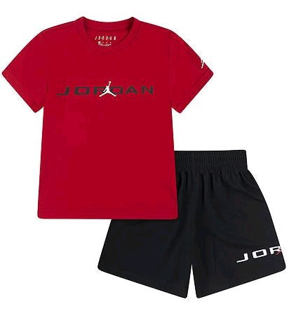 nike t-shirt + pantaloncino JORDAN AJ 1 ESSENTIALS COMPLETO 85d676-023