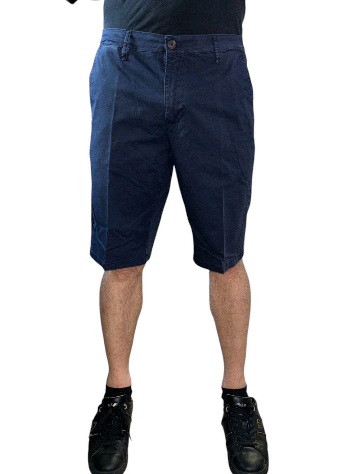 lumberjack pantaloncini scuri chino regular fit cm80648-006