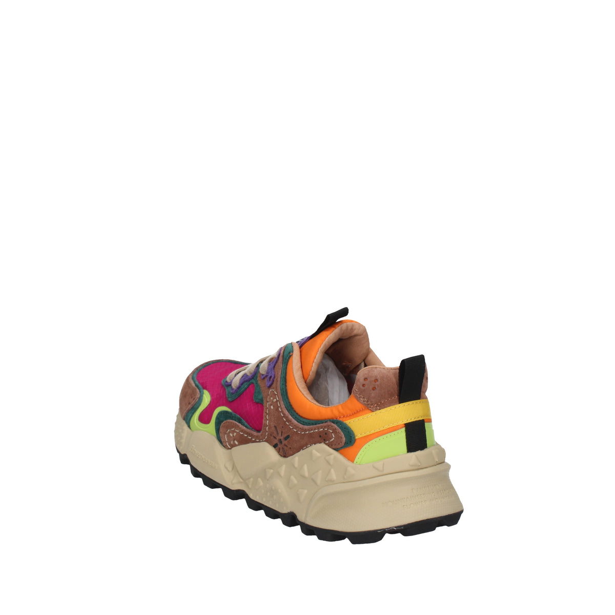 FLOWER MOUNTAIN Scarpe 0012019103-04 BRN/BORD.LIME