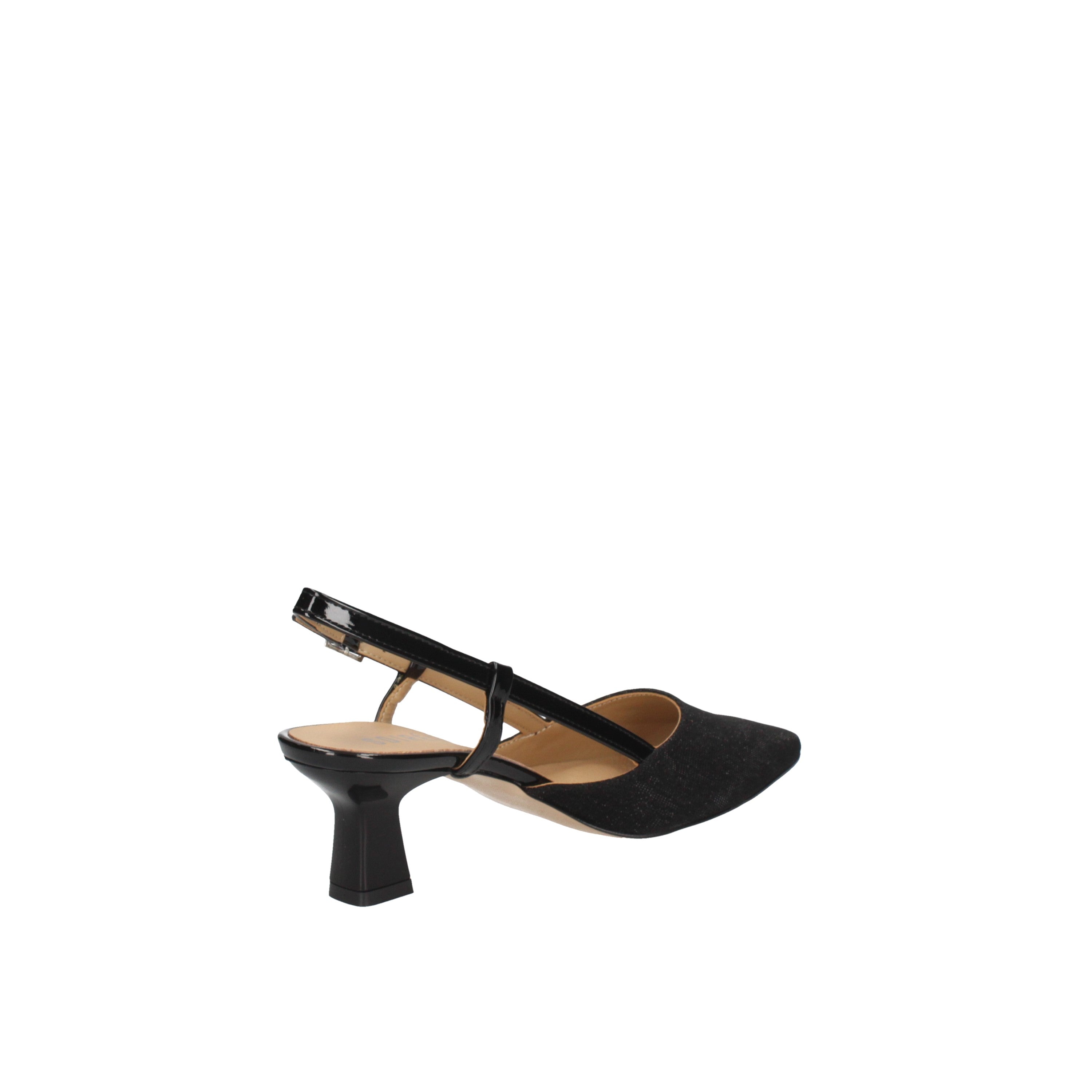 soirée decollete' in lurex nero 28231