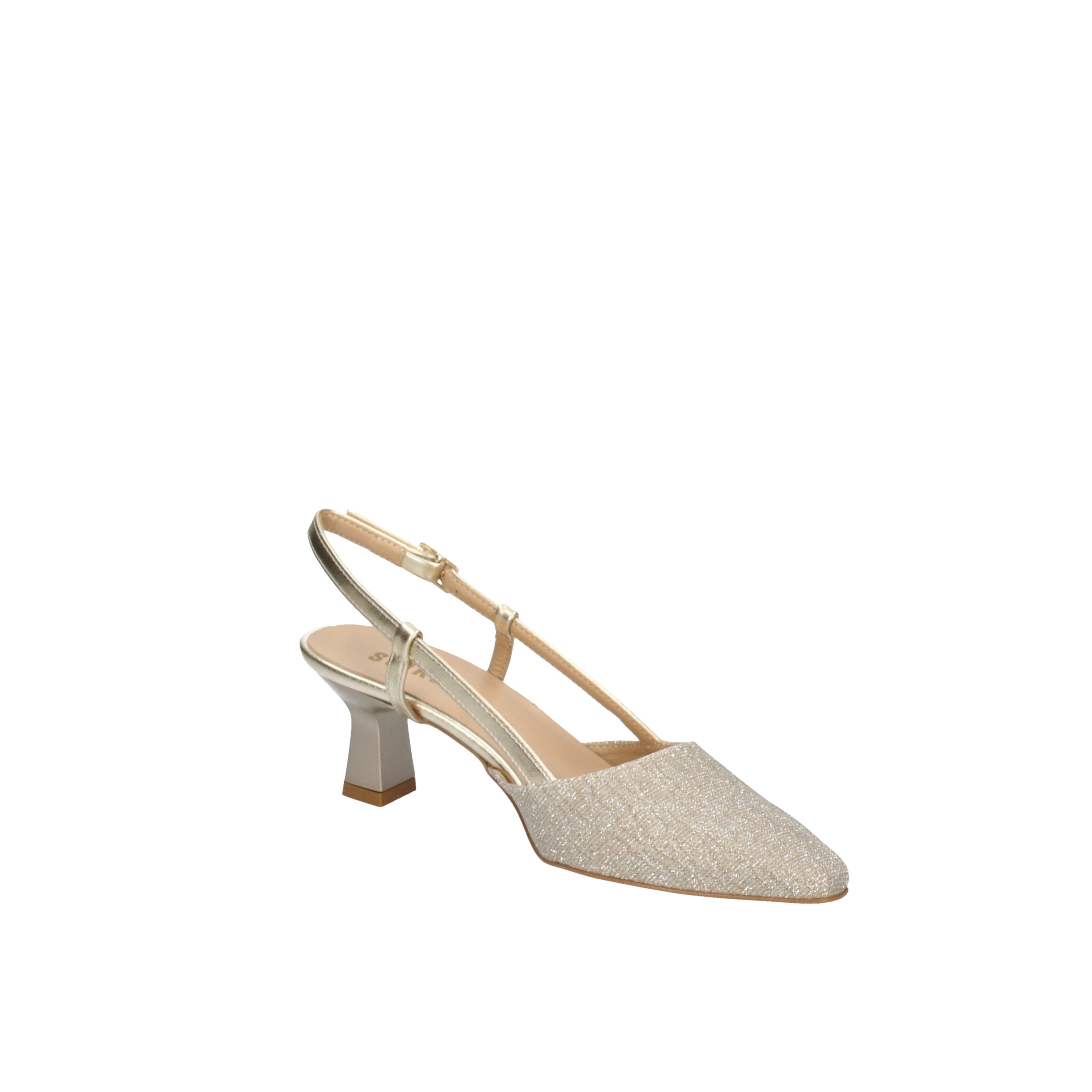 soirée decollete' in lurex platino 28231