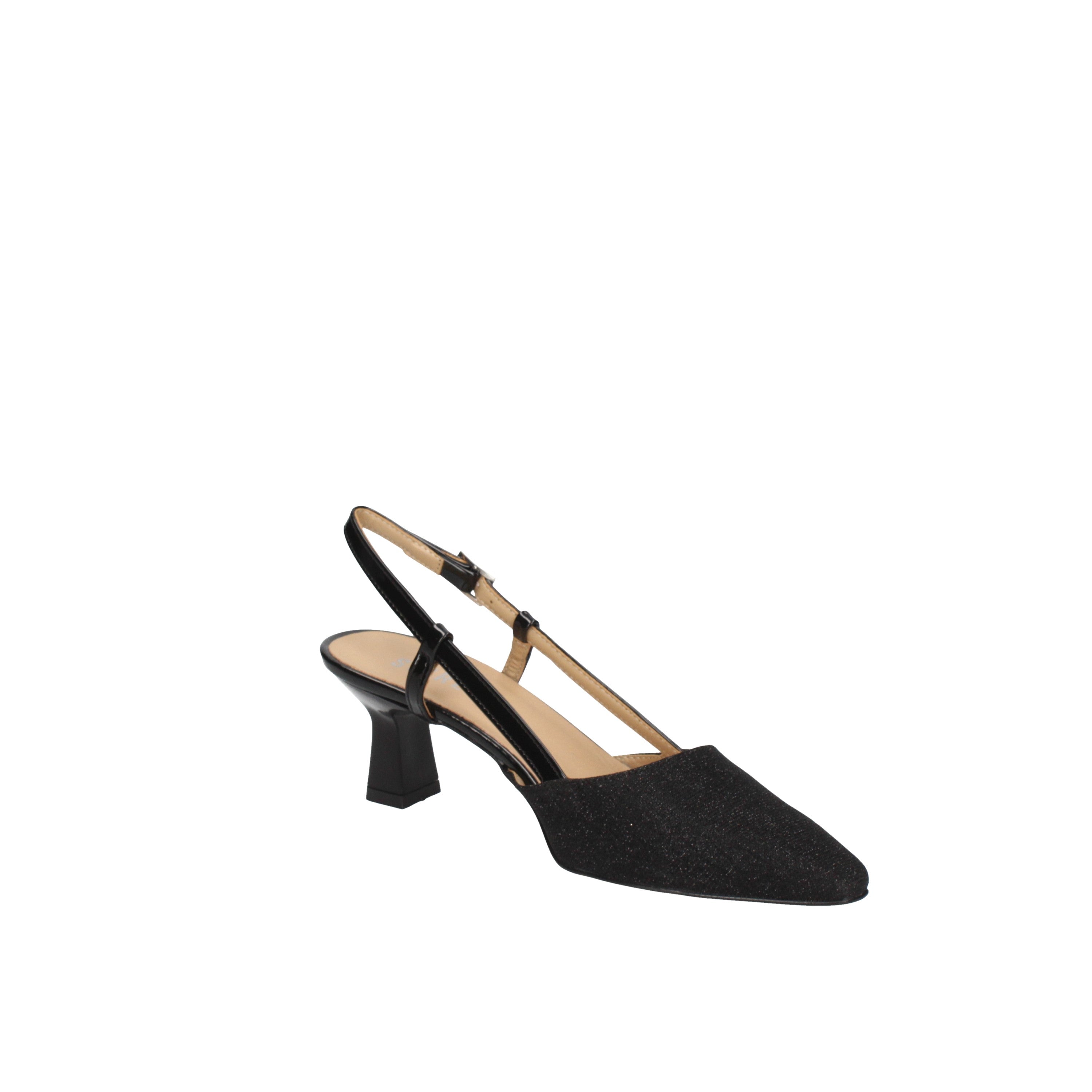 soirée decollete' in lurex nero 28231