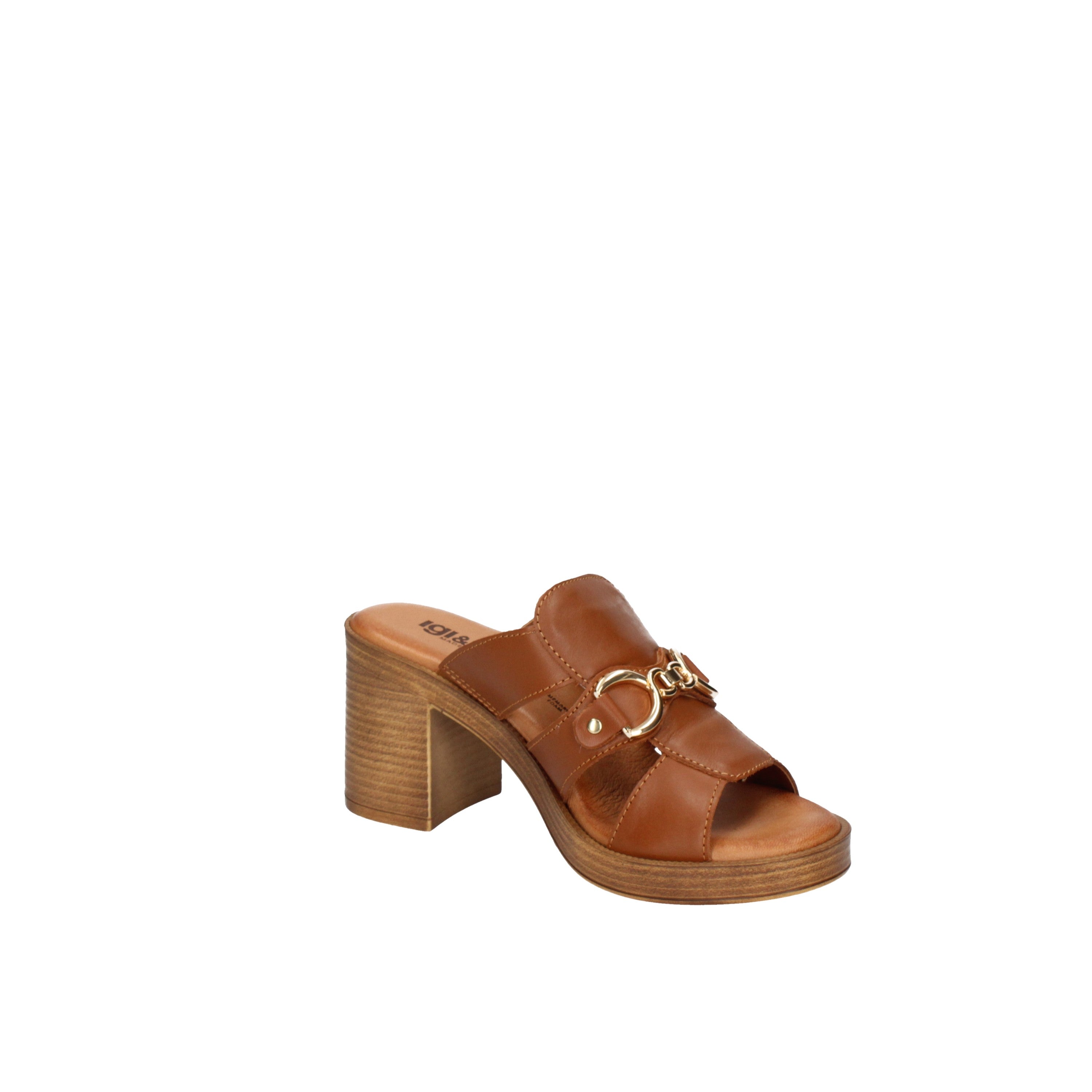 igi&co Sandali con tacco da donna marrone 76924/11