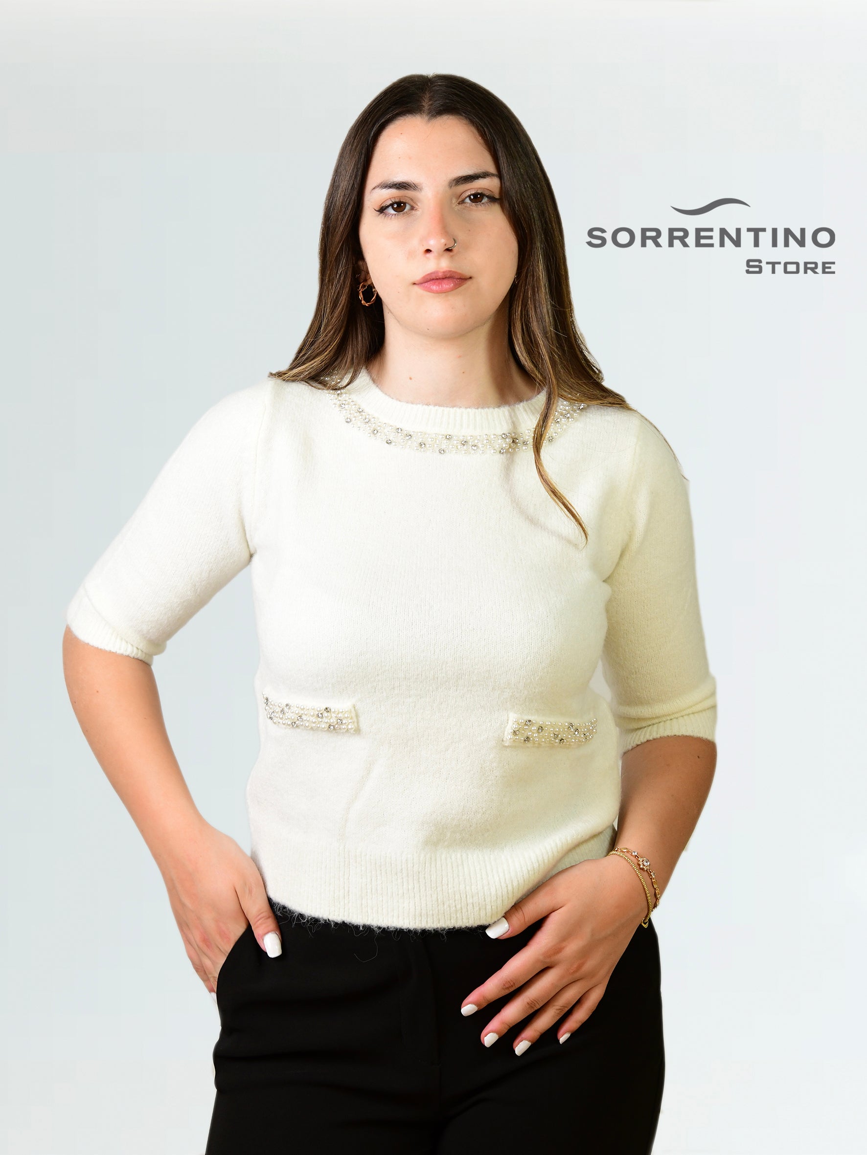 KOCCA abbigliamento ANOUSKA 60725 LATTE/PANNA