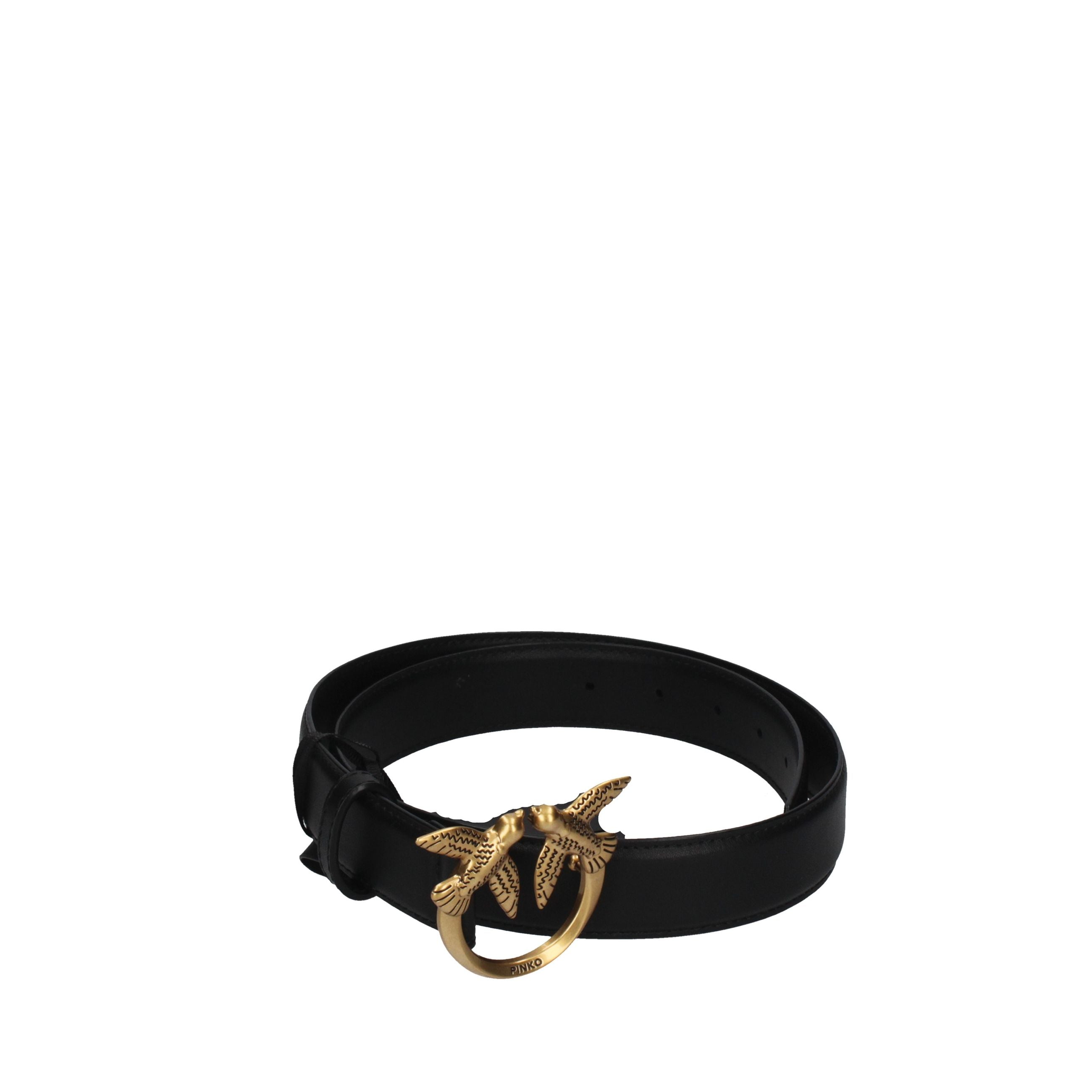 PINKO Cintura 100125 A0F1 NERO SILV.