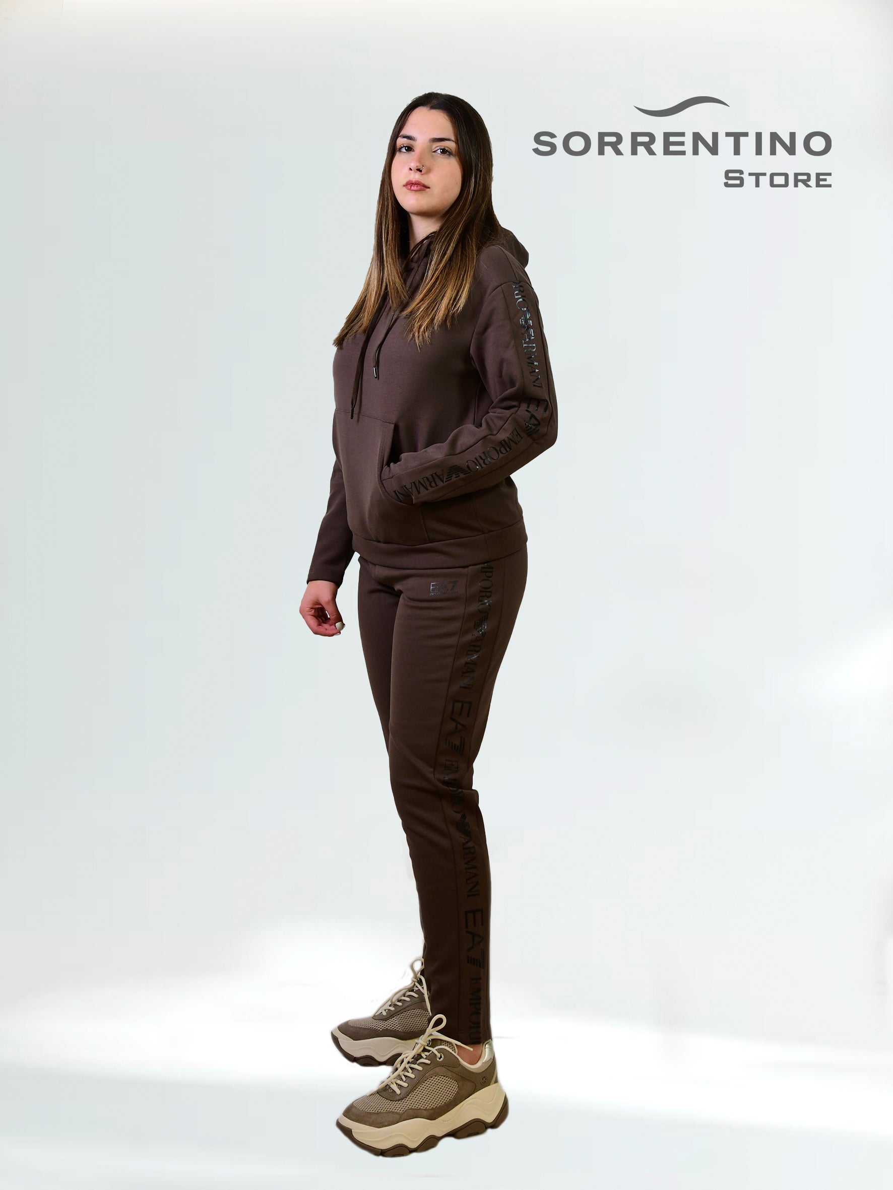 EA7 - EMPORIO ARMANI abbigliamento 7W000116 AF10443 U6063 CHOC.BWN