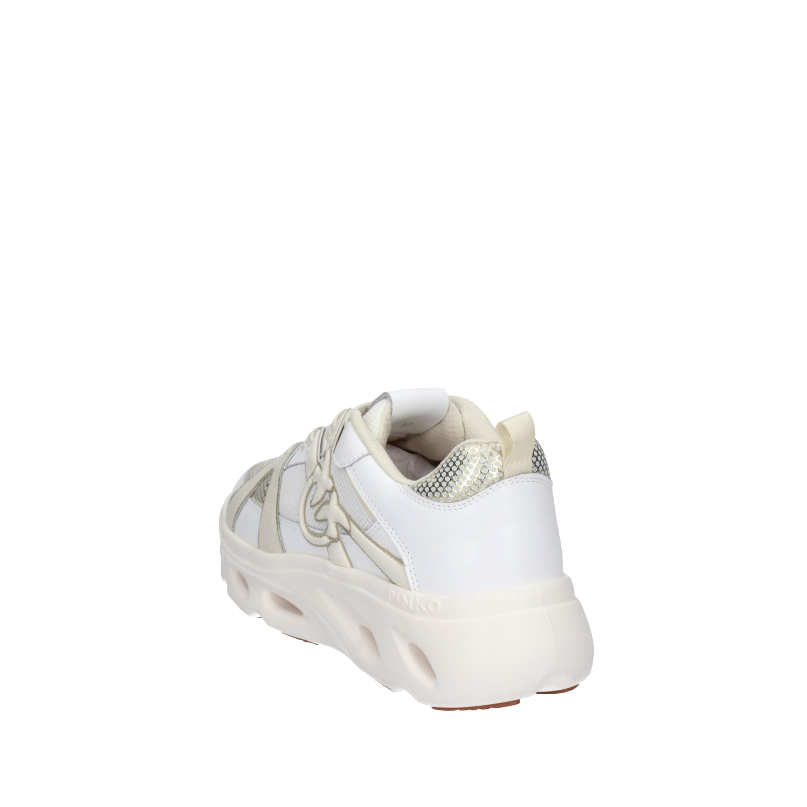 PINKO SNEAKERS SS0127E036-ZHC WHITE/LIGHT GOLD
