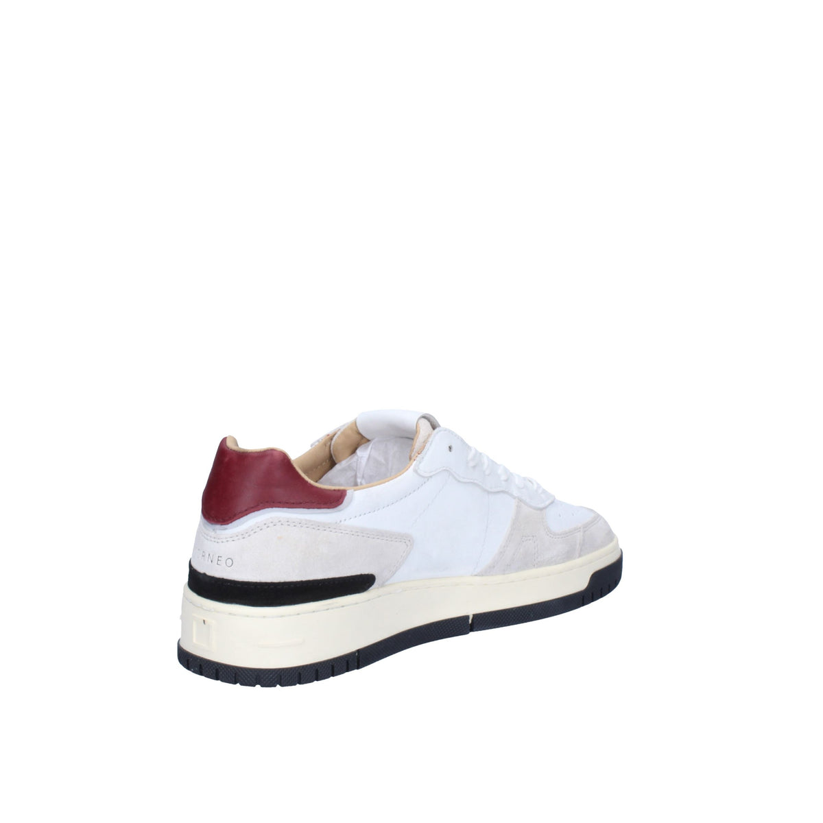 D.A.T.E. Scarpe M431-TP-VC-WX WHT/BORDEAUX