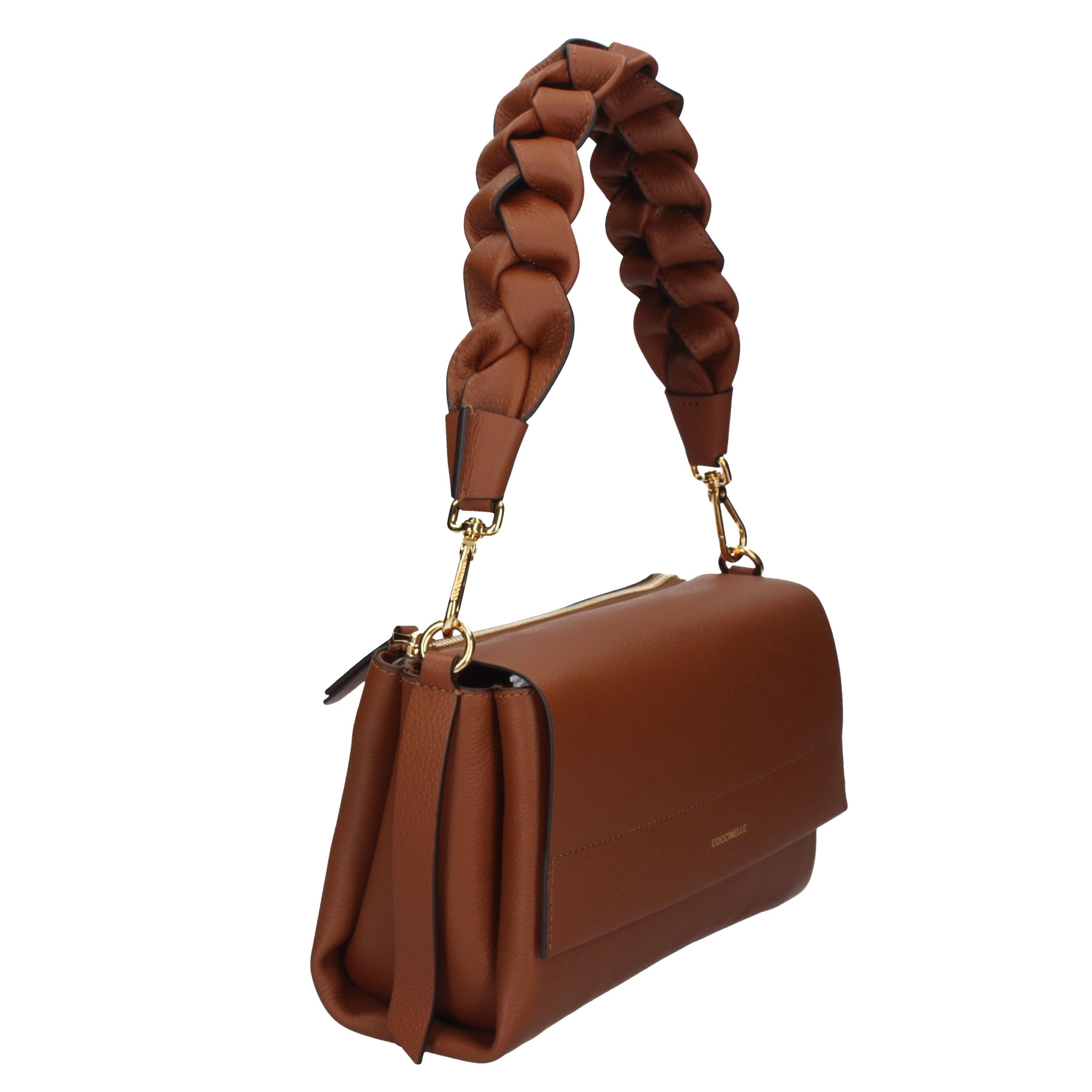 COCCINELLE Borse E1 M50 12 01 01 COGN./NOIR