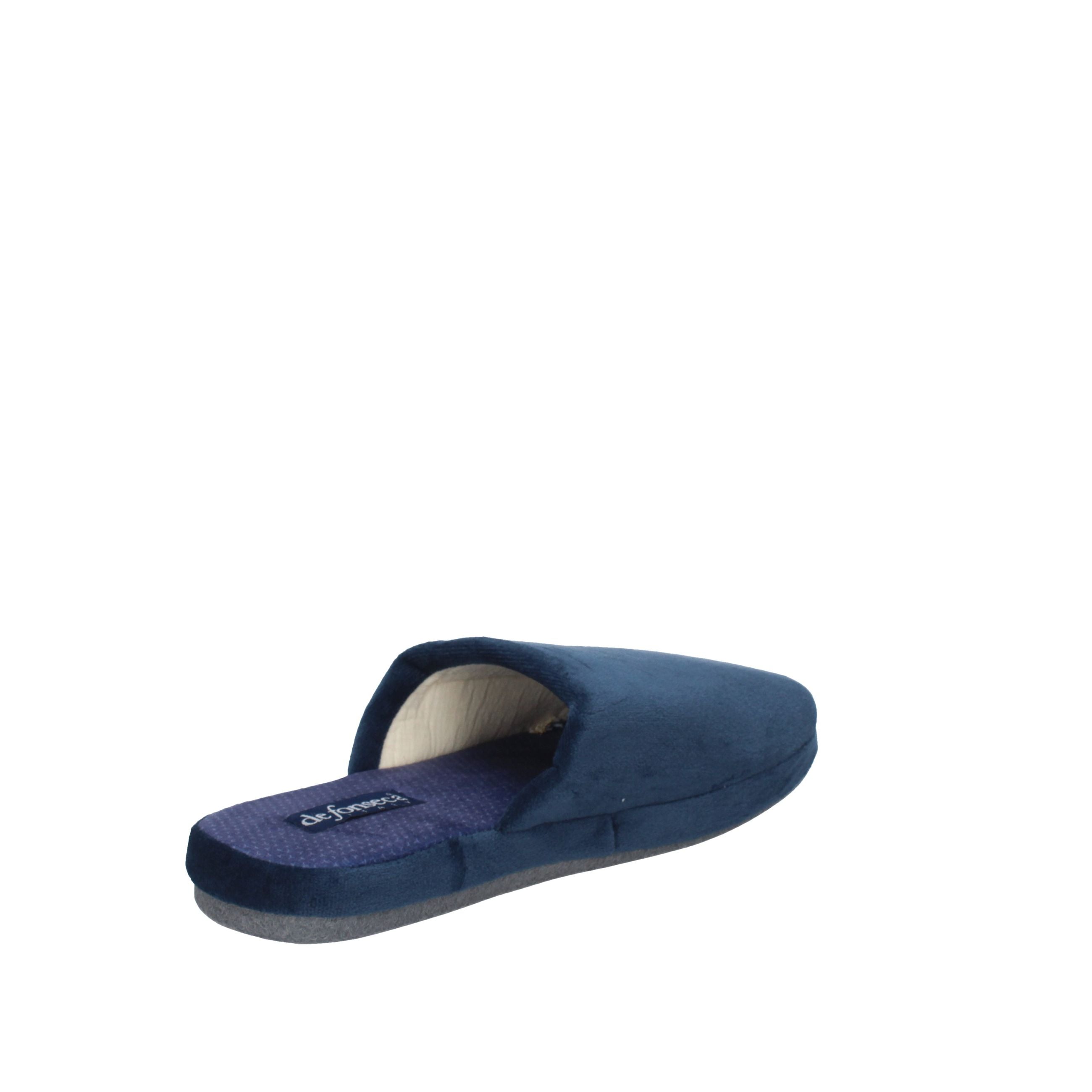 De Fonseca CIABATTA ROMA TOP I MB01 BLU FANTASIA