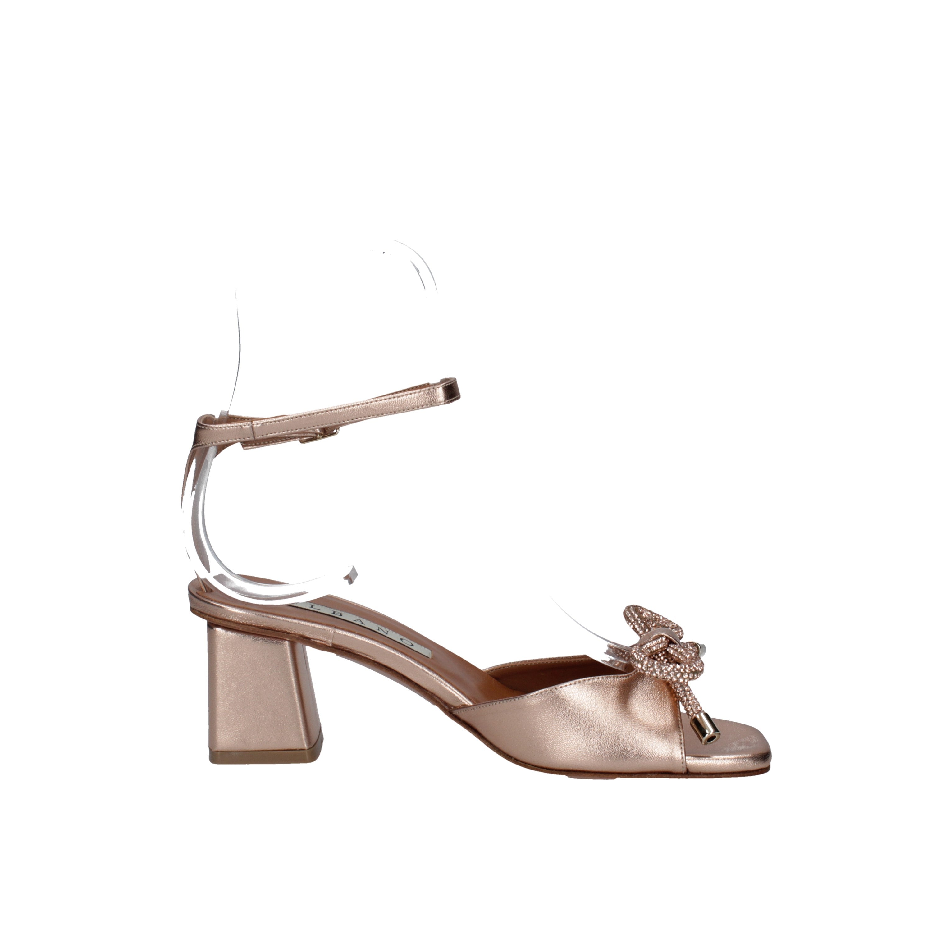 albano sandali metal rame con fiocchetto a3121
