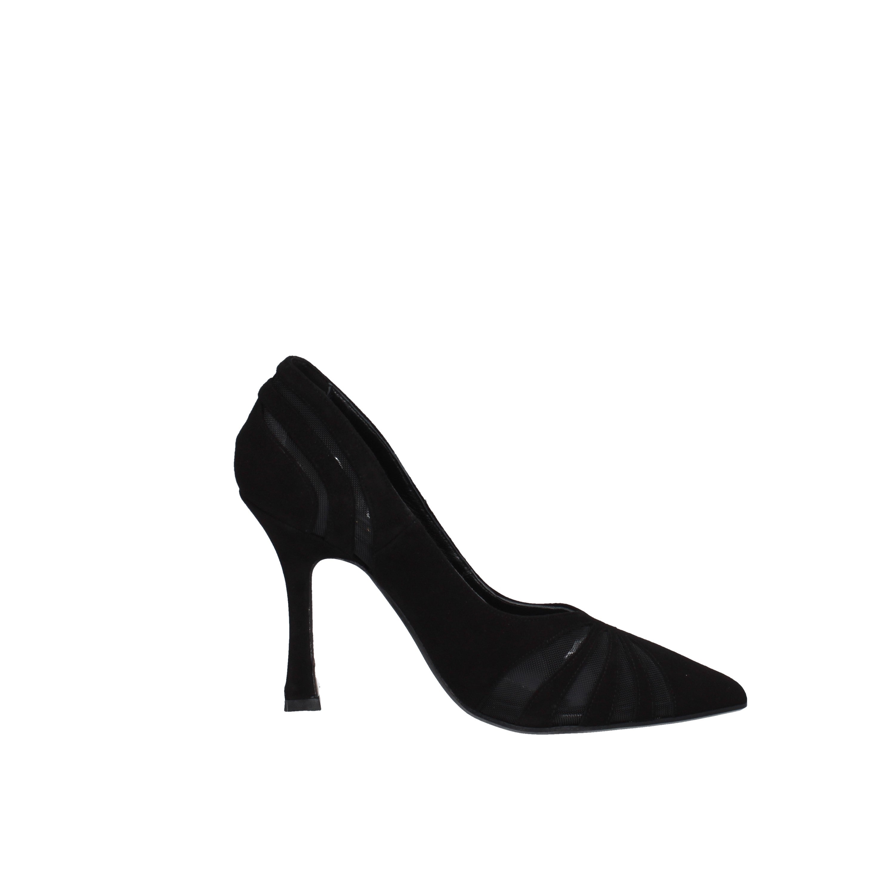 albano decollete' in camoscio nero 2606