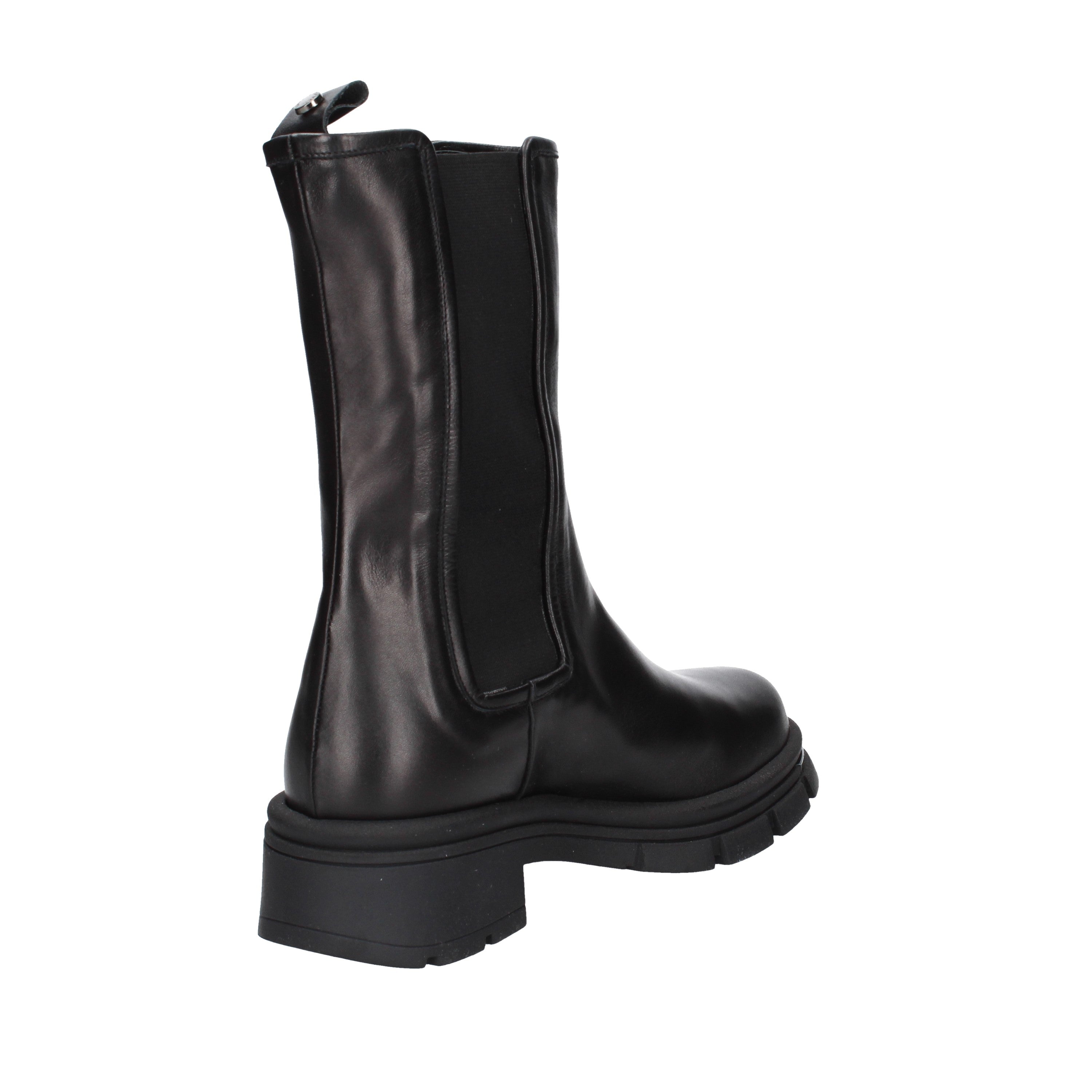 albano tronchetto in vitello nero 2525