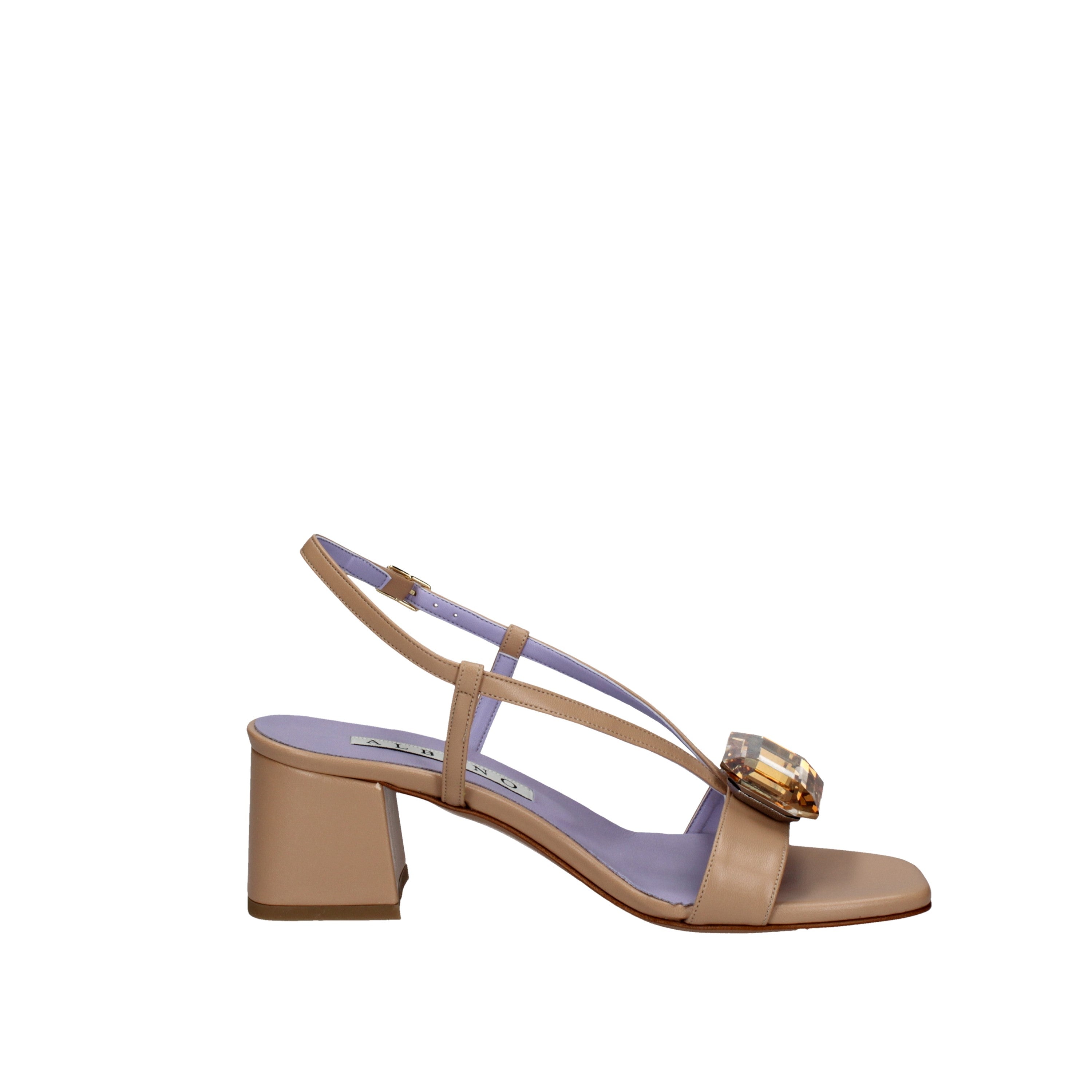 albano sandali fashion in pelle beige 5206/50