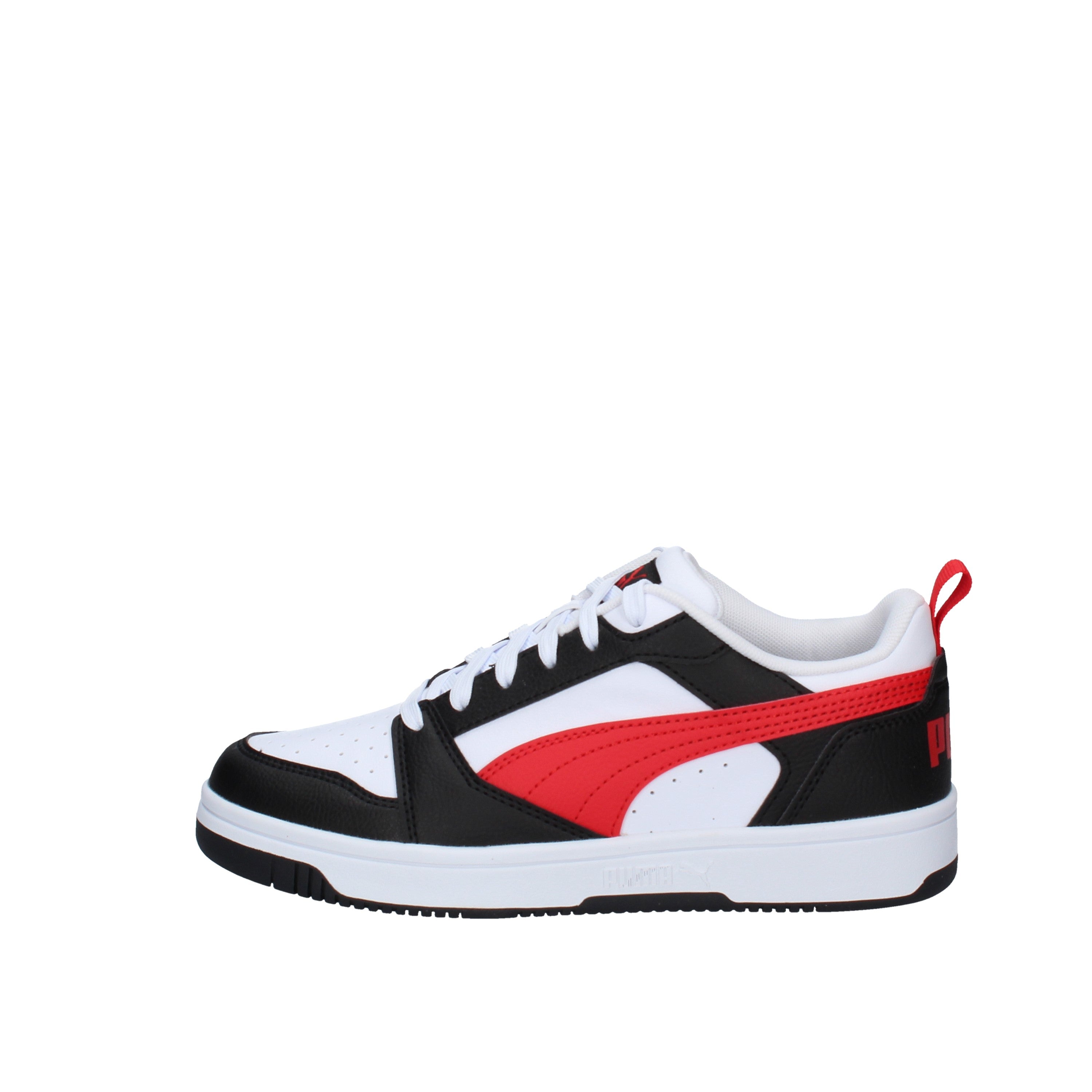 puma sneakers REBOUND V6 LO WHITE-BLACK-RED 393833-04