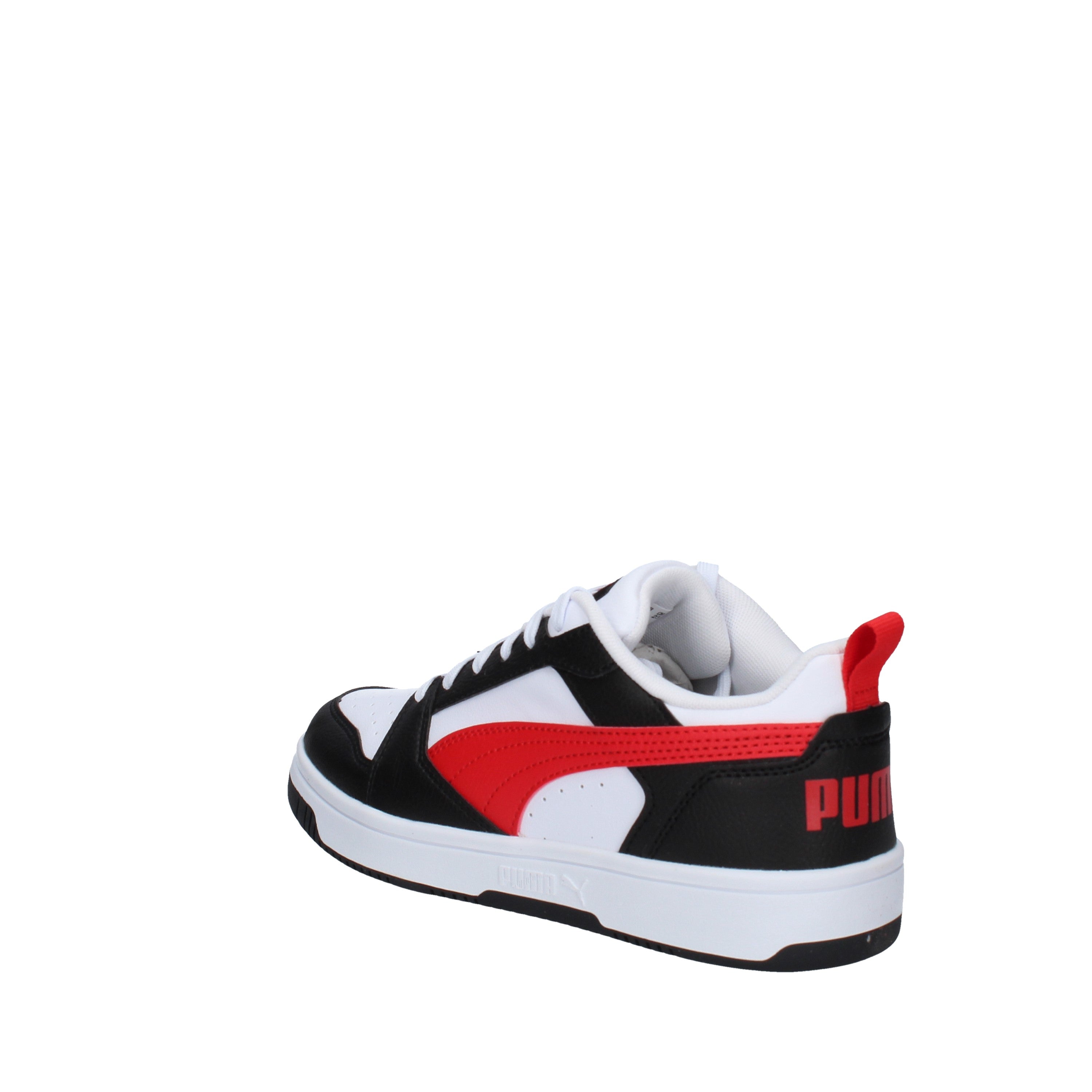 puma sneakers REBOUND V6 LO WHITE-BLACK-RED 393833-04