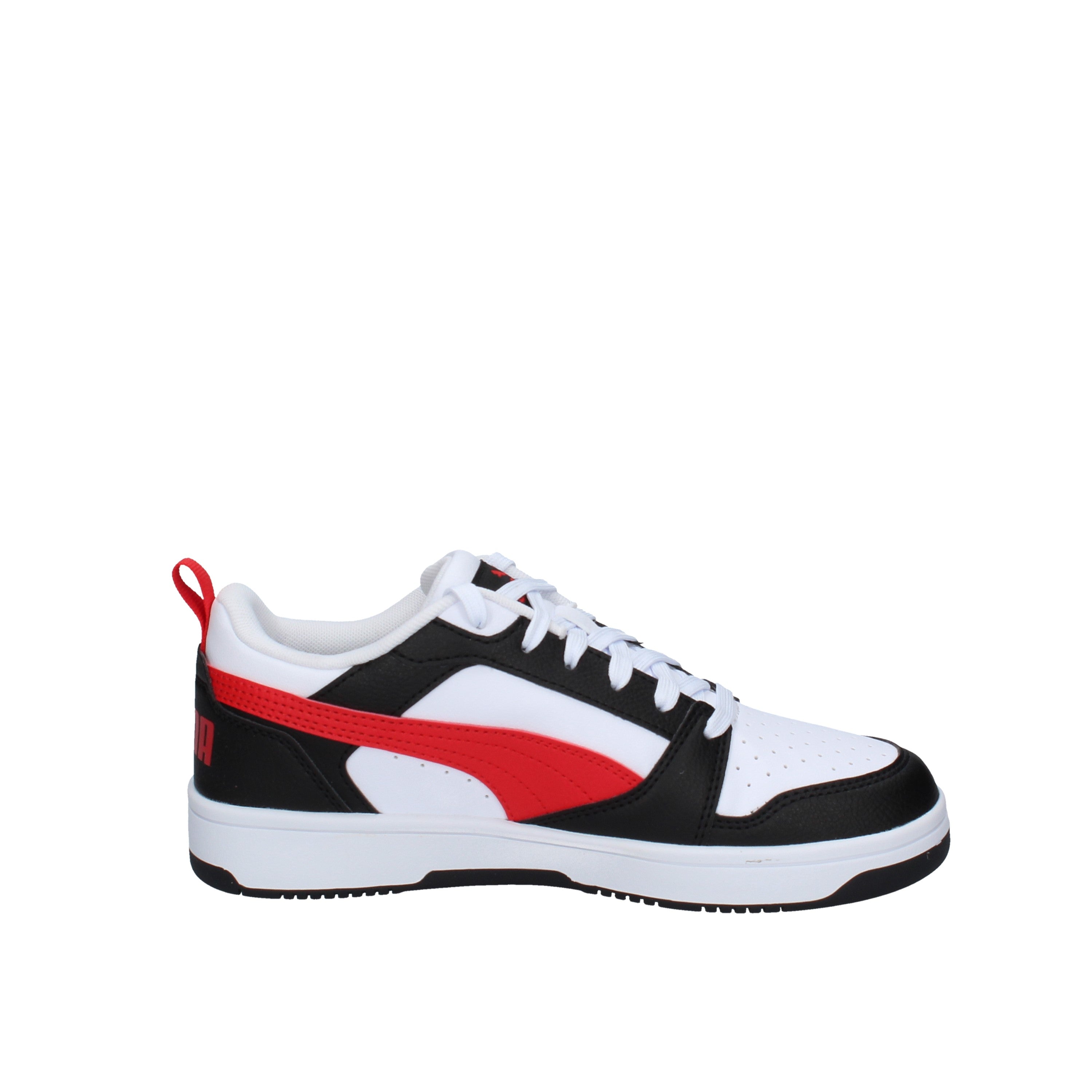 puma sneakers REBOUND V6 LO WHITE-BLACK-RED 393833-04