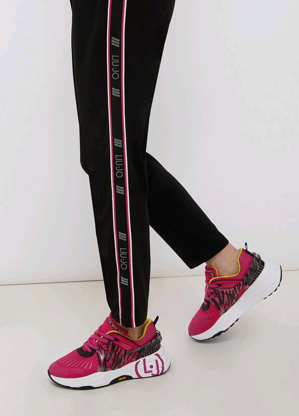 liu jo pantaloni in cady crêpe ta2213t8423