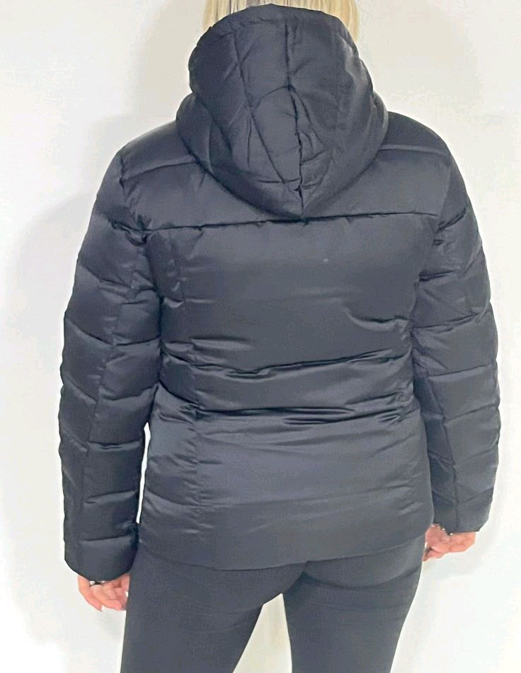 liu jo giubbino imbottito con cappuccio tf2185t4558