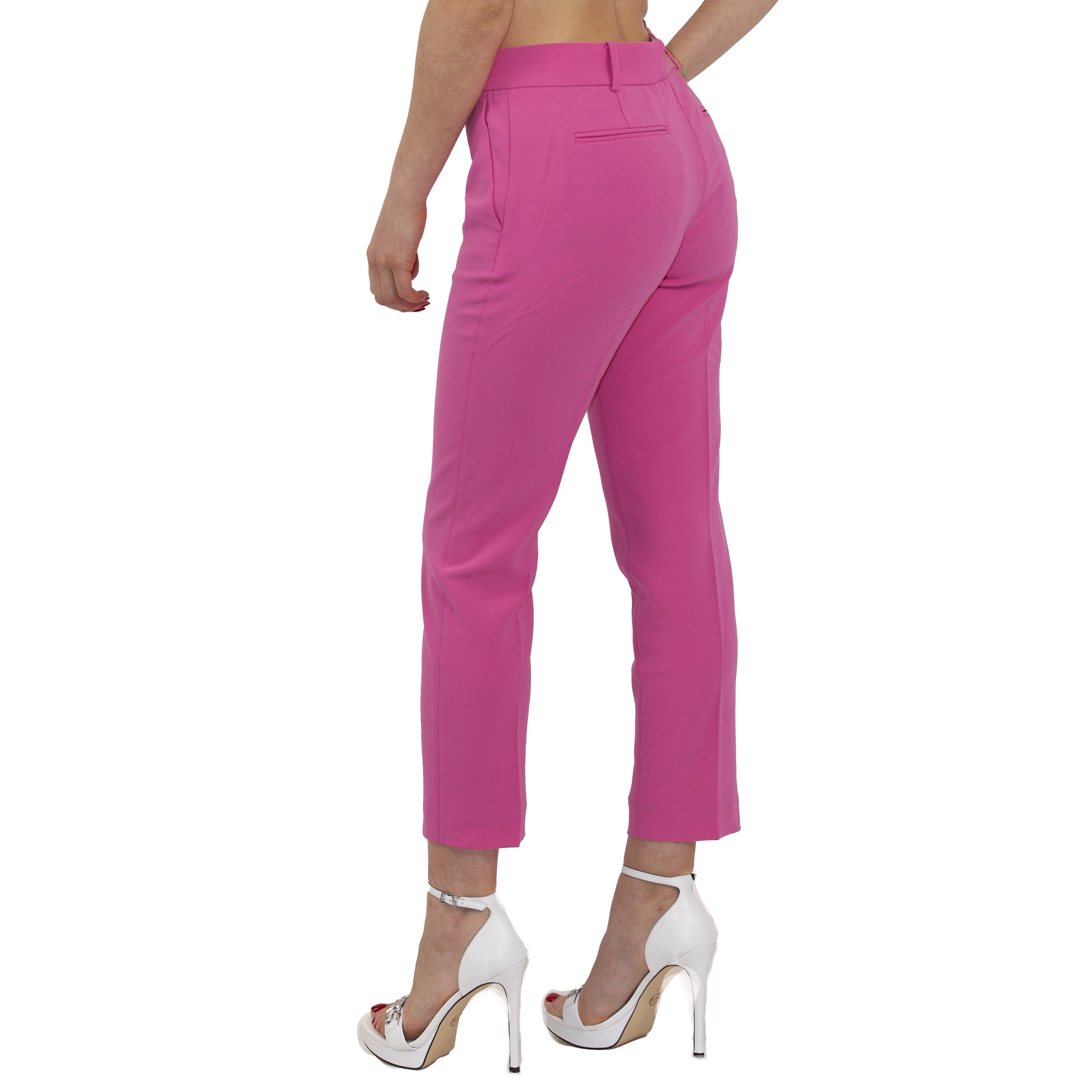 michael kors pantaloni regular fit cerise mr330clenx