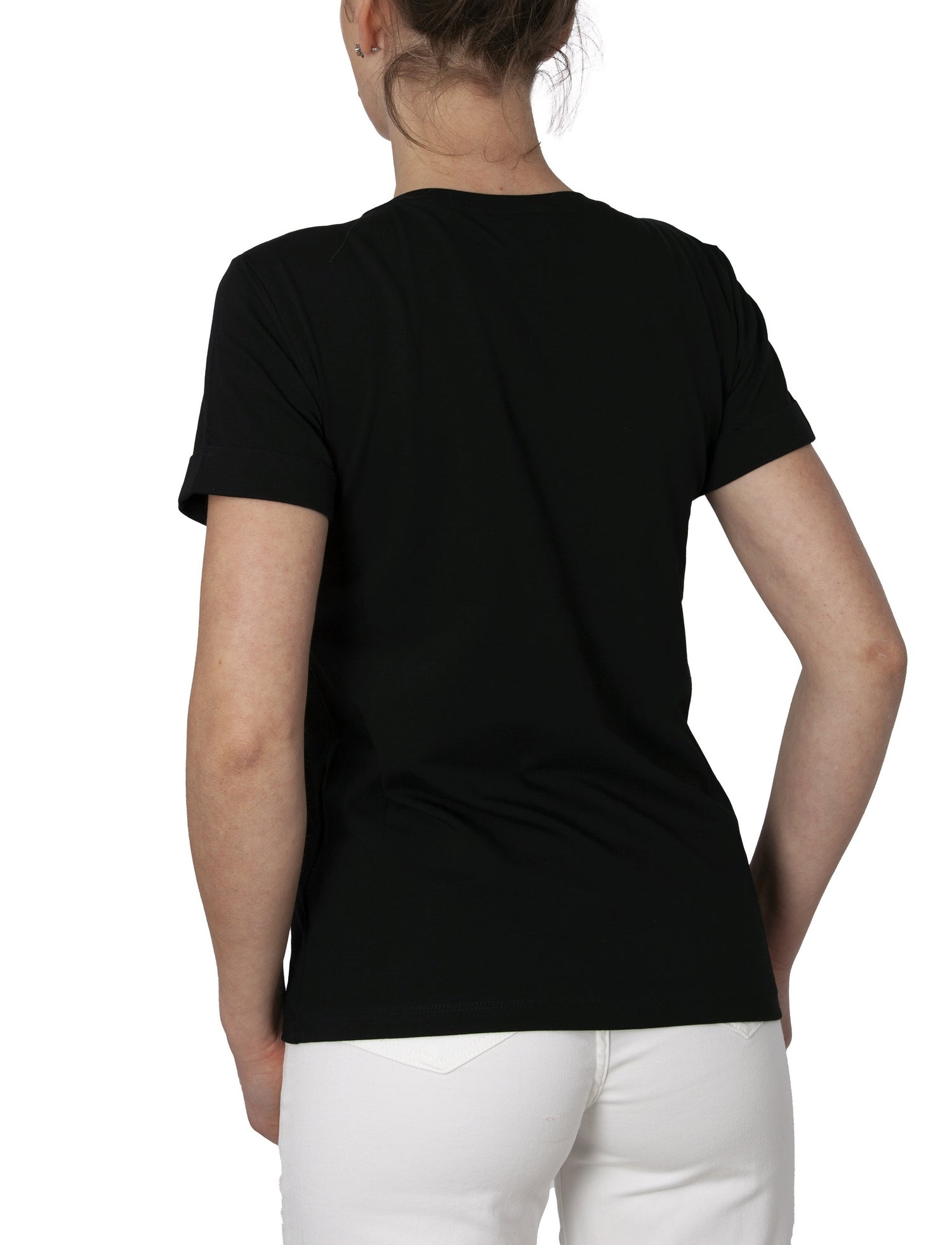 liu jo t-shirt GIROCOLLO ta3103j5003
