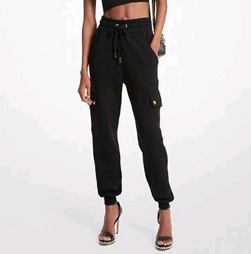 michael kors pantaloni Joggers Cargo in cotone biologico mf330hv5qu