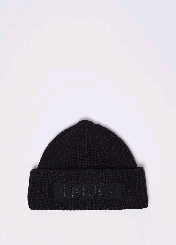 liu jo cappello berretto con patch 2f3041m0300