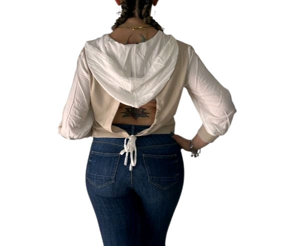 liu jo felpa con cappuccio ta4177j5942