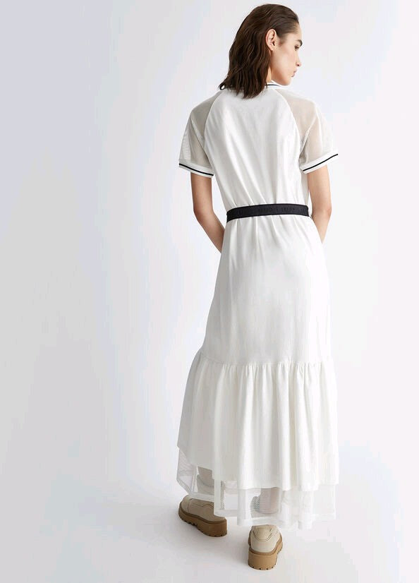 liu jo vestitino Abito con dettagli in rete ta4264js088