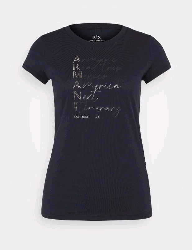 armani exchange t-shirt 3dyt05 yj3rz