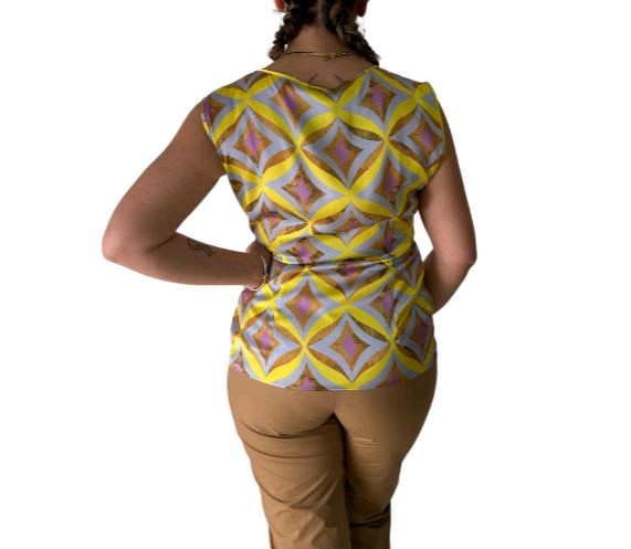 alviero martini blusa 0934/np3d